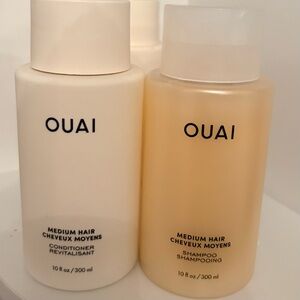 OUAI Medium hair shampoo and conditioner 300ml each. NWOB